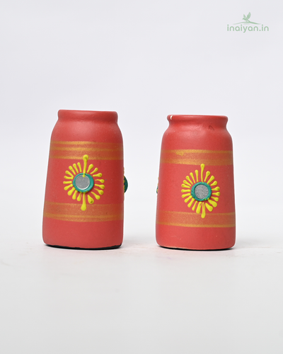 Handcrafted Terracotta Mini Pot Decor (Single Piece)