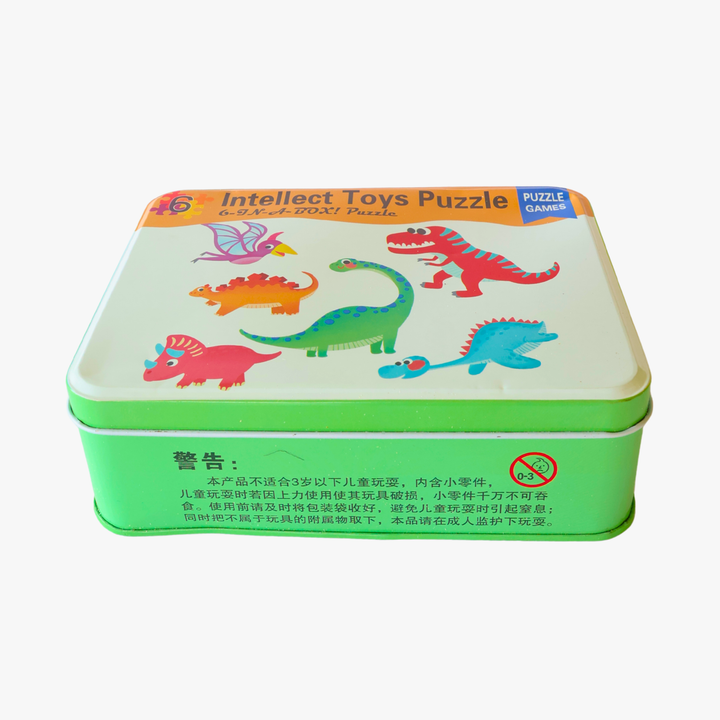 Intellect Puzzle Game | 6-in-1 Wooden Puzzle for Kids