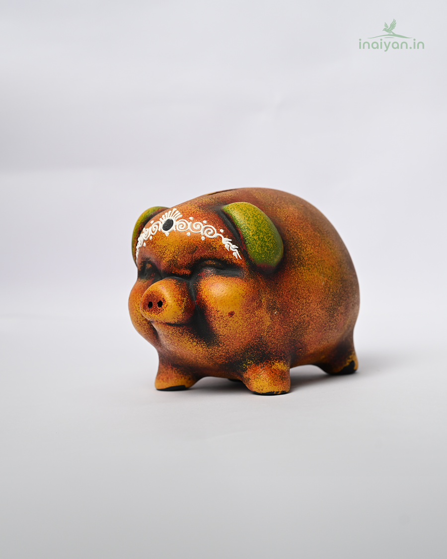 Handcrafted Terracotta Piggy Bank