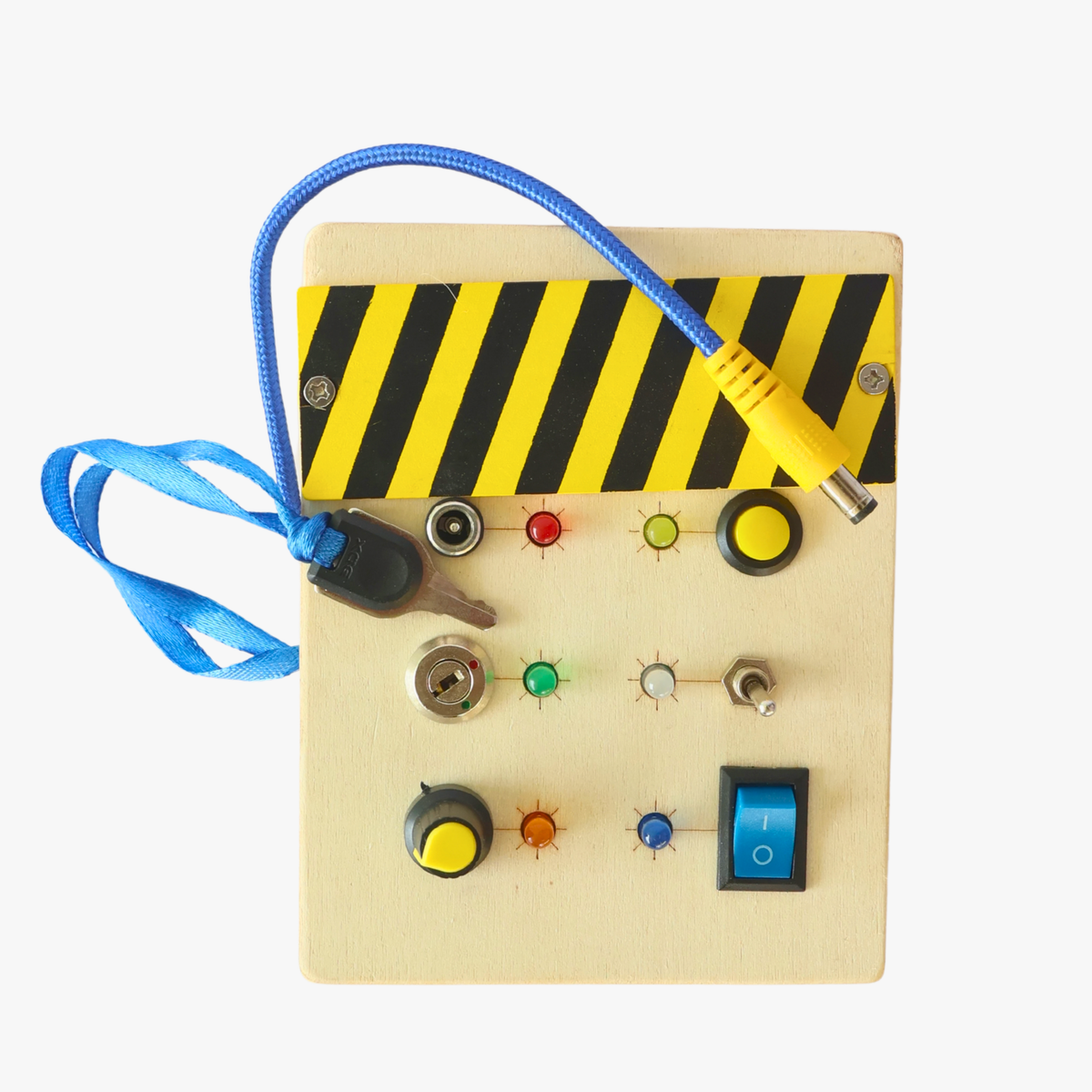 Kids Busy Board – Activity Board for Hands-On Play