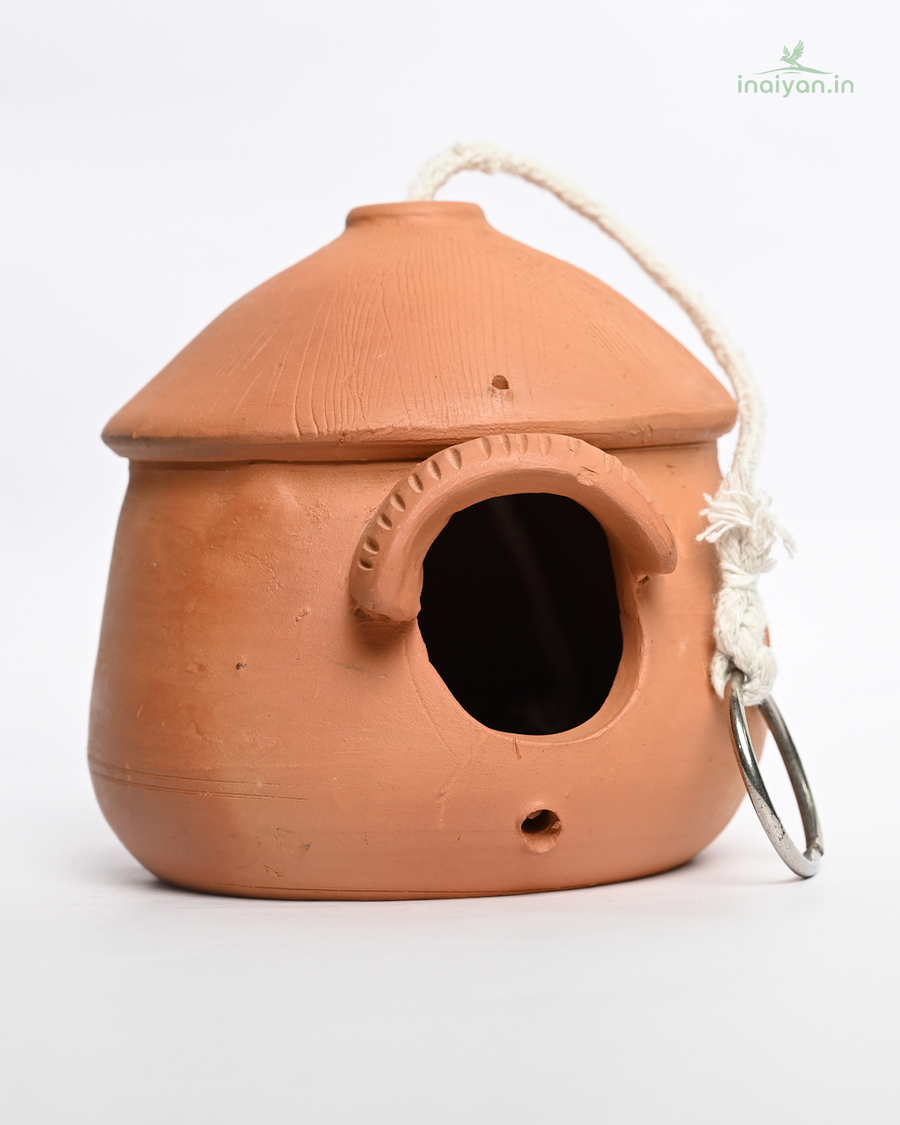 Handcrafted Terracotta Bird Nest