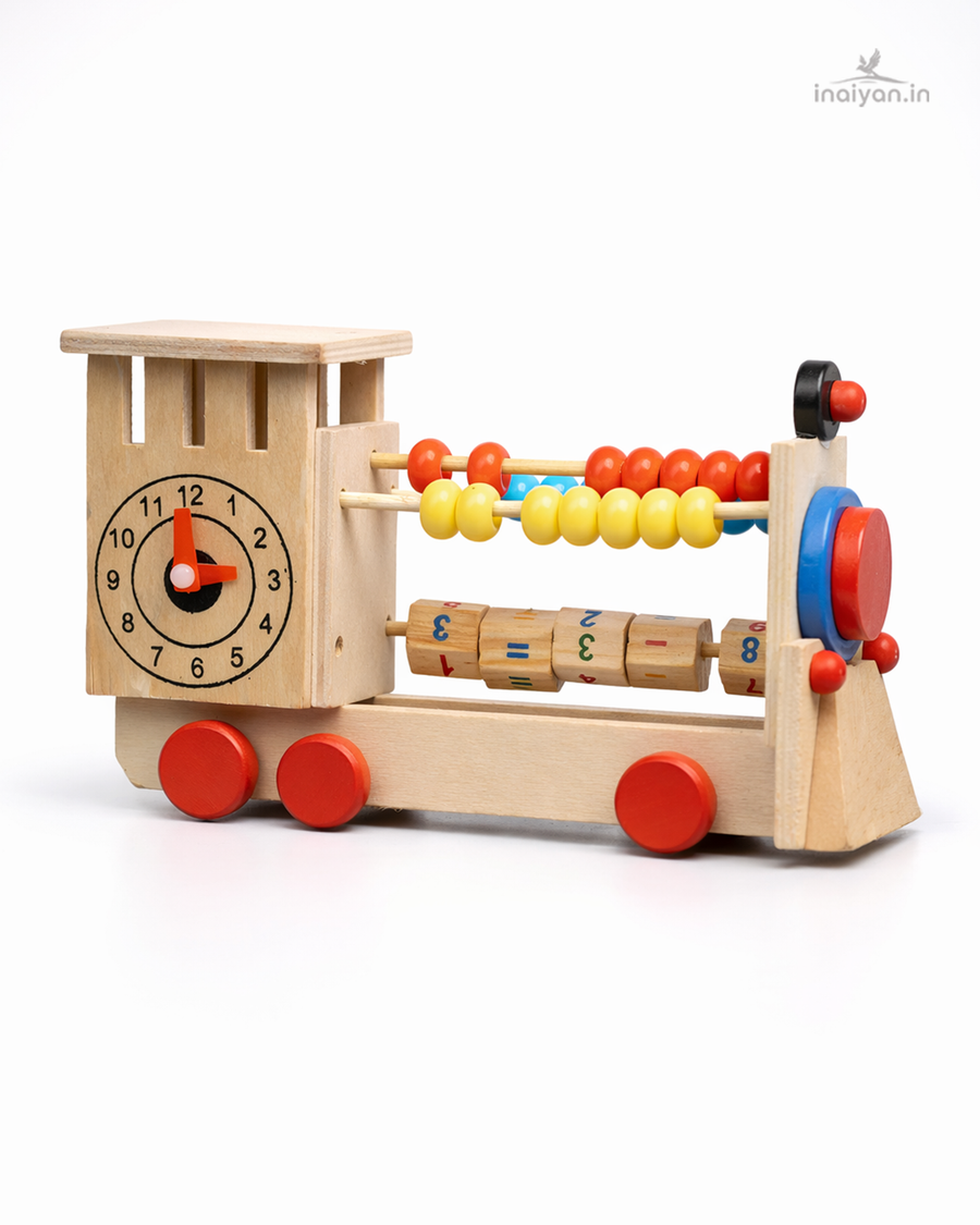 3-in-1 Learning Wooden Train