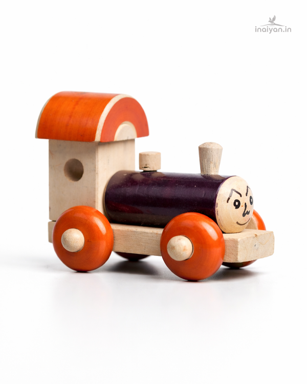 Handcrafted Wooden Toy Train