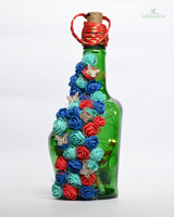 Handcrafted LED Decorative Bottle Vase 3