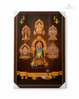 Arupadai Veedu (Lord Murugan) - Devotional Photo Frame - 40 × 20 Inch 1