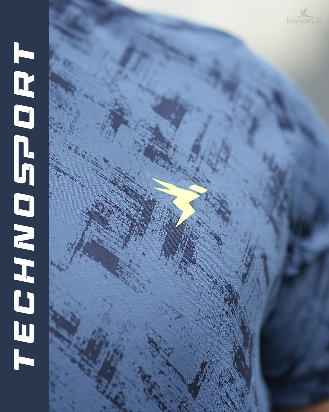 Men's Premium Jacquard Crew Neck T-Shirt | Textured & Breathable Fit