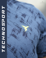 Men's Premium Jacquard Crew Neck T-Shirt | Textured & Breathable Fit 16