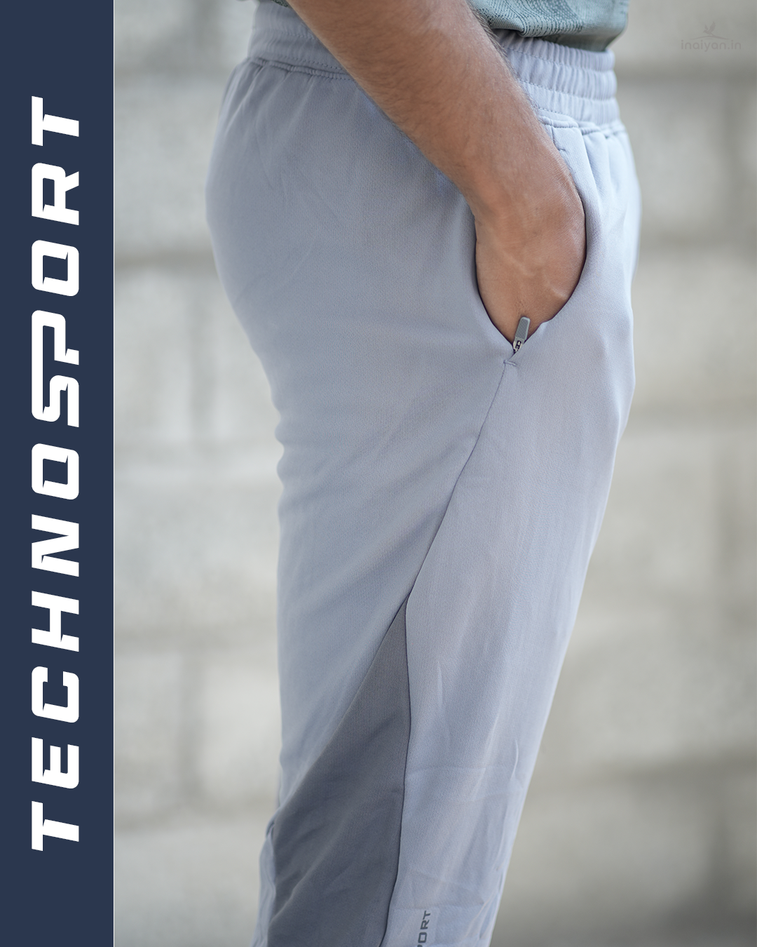 Techno Sport Men's Track Pant | Quick-Dry Activewear & Gym Joggers