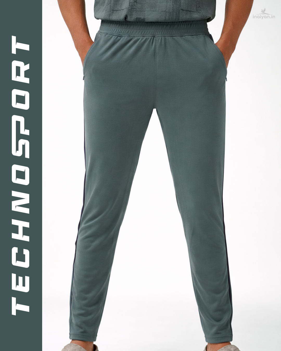 Techno Sport Men's Track Pant | Quick-Dry Activewear & Gym Joggers
