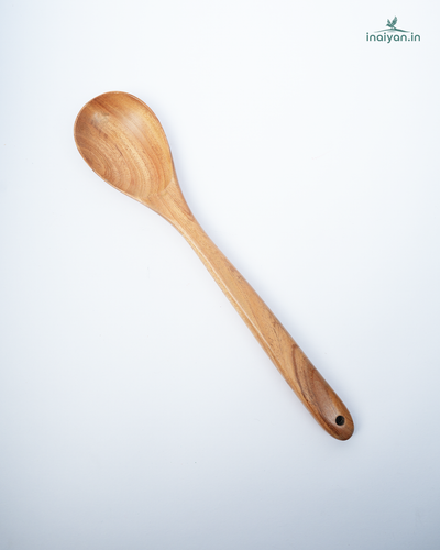 Solid Natural Wood Cooking Spoon