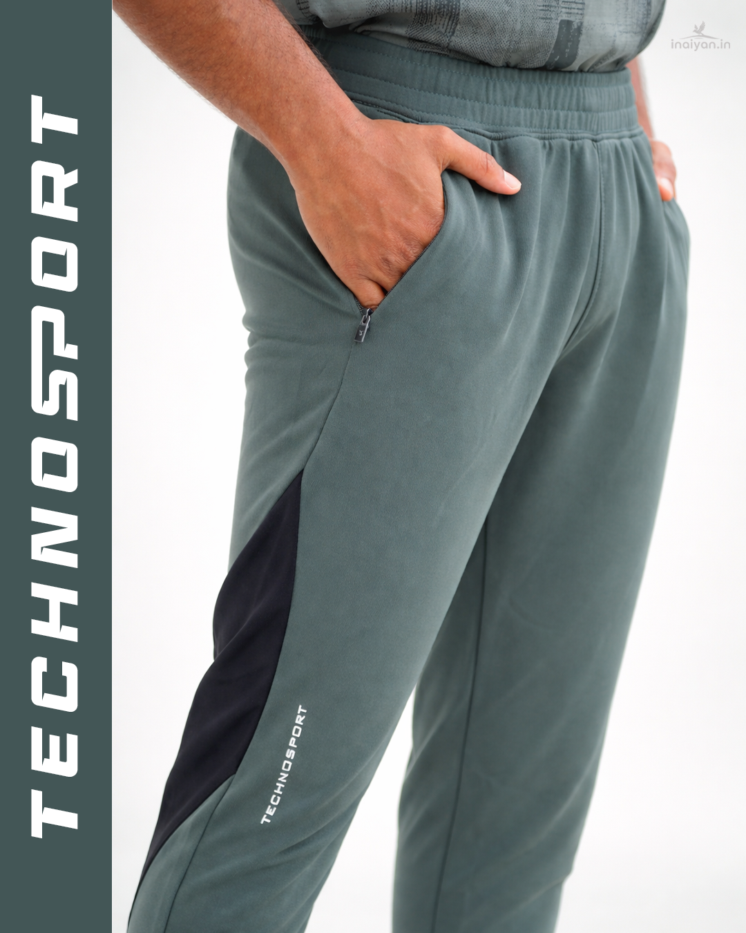 Techno Sport Men's Track Pant | Quick-Dry Activewear & Gym Joggers