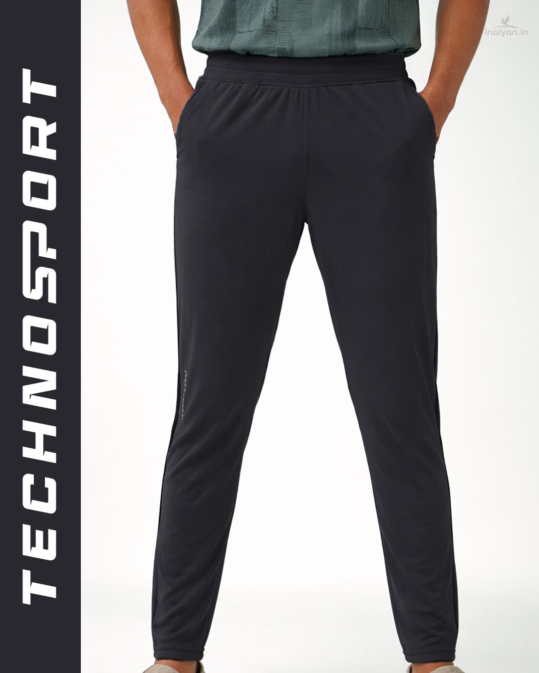 Techno Sport Men's Track Pant | Quick-Dry Activewear & Gym Joggers