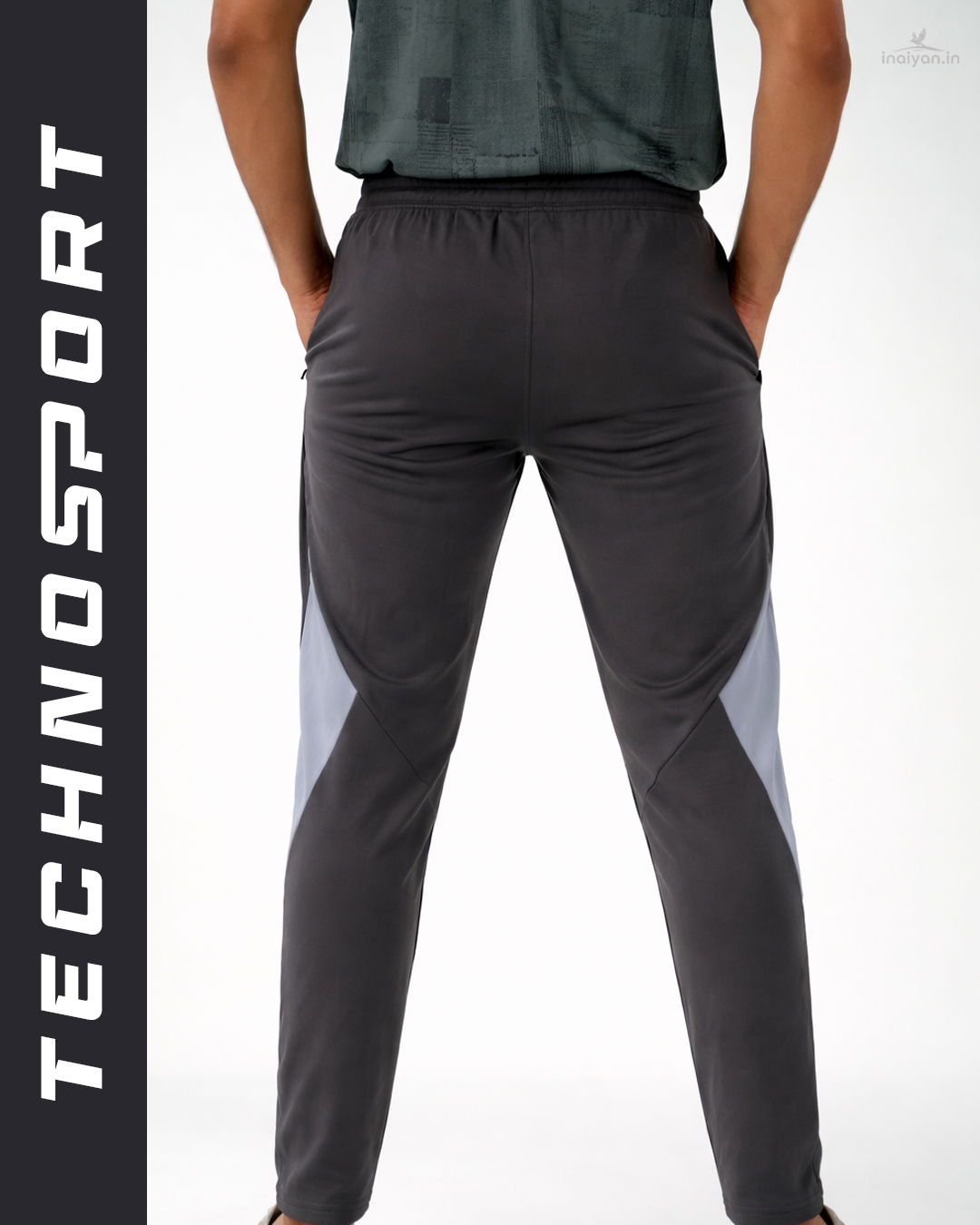 Techno Sport Men's Track Pant | Quick-Dry Activewear & Gym Joggers