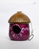 Handcrafted Terracotta Bird Nest 6