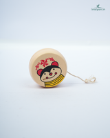 Premium Handcrafted Wooden Yo-Yo | Classic Hand-Painted Toy for Kids 5
