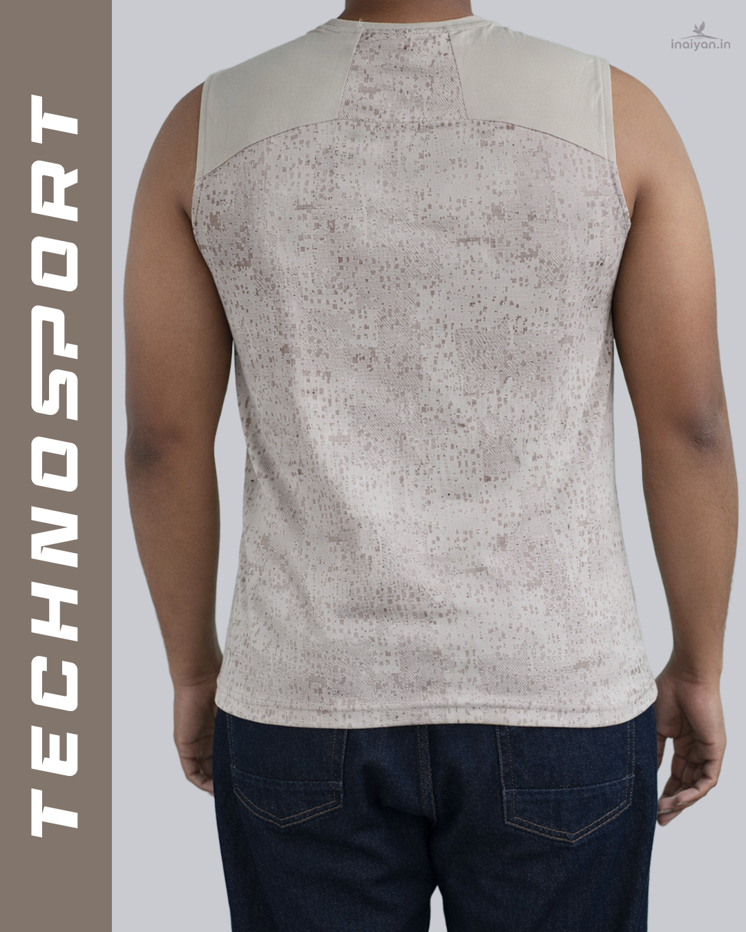 Men's Techno Sport Sleeveless Gym T-Shirt | Quick-Dry Activewear