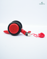 Premium Handcrafted Wooden Snail Pull Toy | Eco-Friendly Toddler Walking Companion 2