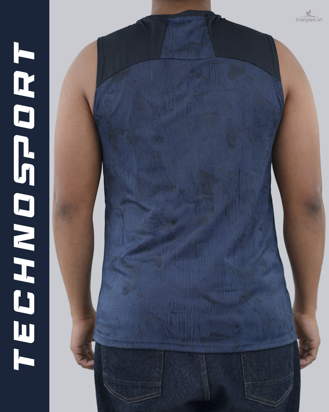 Men's Techno Sport Sleeveless Gym T-Shirt | Quick-Dry Activewear