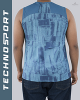 Men's Techno Sport Sleeveless Gym T-Shirt | Quick-Dry Activewear 5