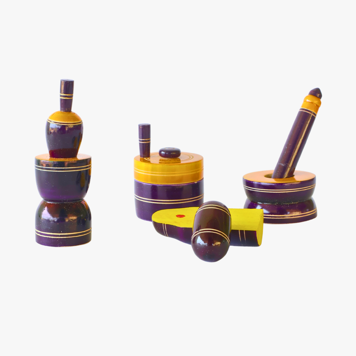 Miniature Wooden Kitchen Set | Traditional Kitchen Toys