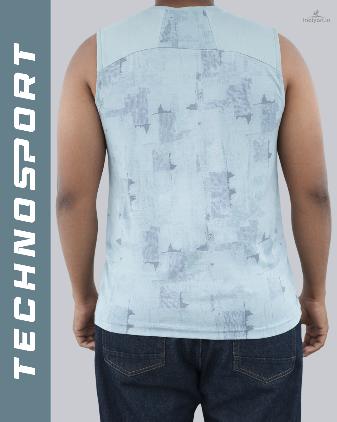 Men's Techno Sport Sleeveless Gym T-Shirt | Quick-Dry Activewear
