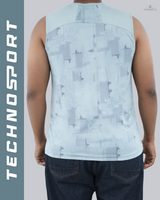 Men's Techno Sport Sleeveless Gym T-Shirt | Quick-Dry Activewear 6