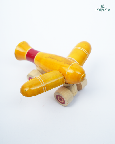 Handcrafted Wooden Airplane Toy