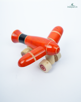 Handcrafted Wooden Airplane Toy 2