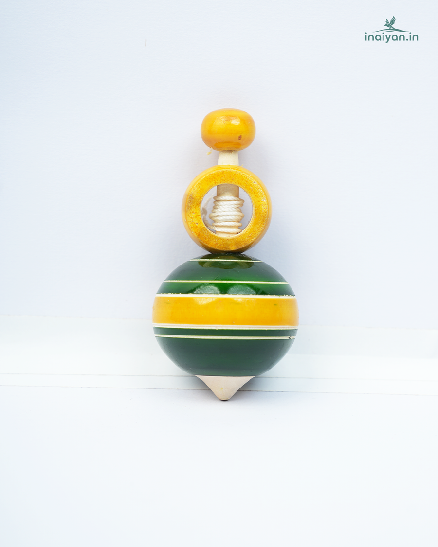 Pull-String Spinning Top