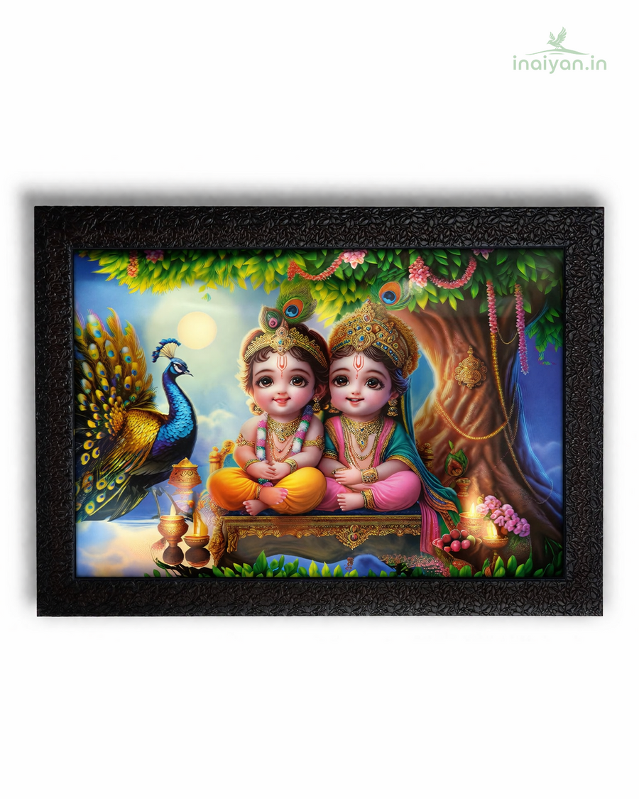Radha Krishna — Eternal Love - Wall Frame