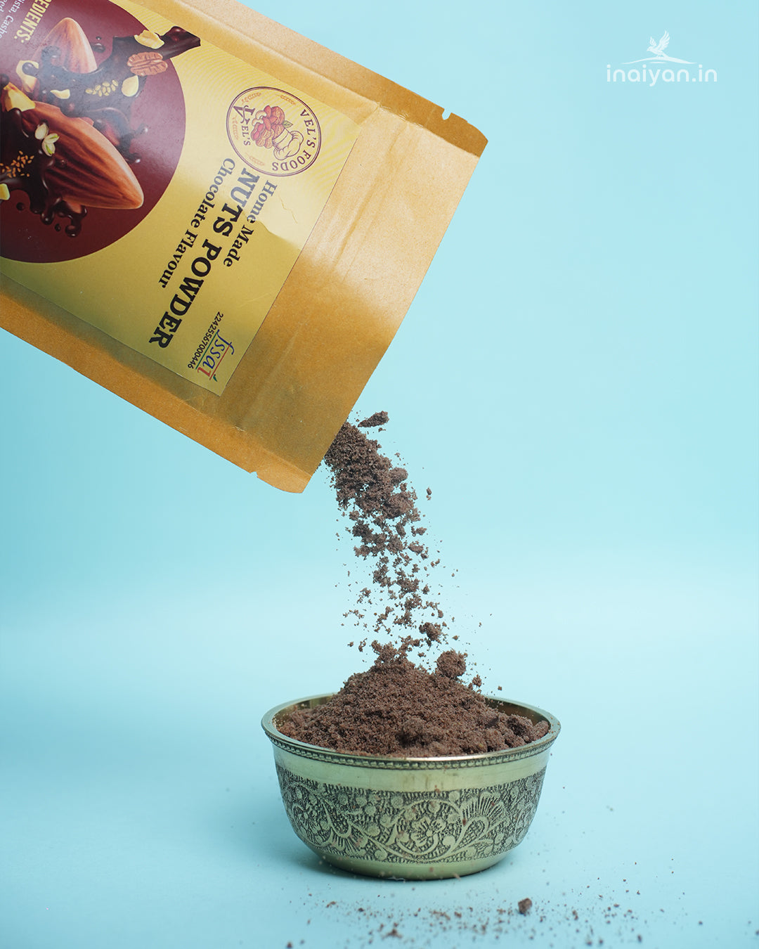 Homemade Chocolate Nuts Powder | Healthy Milk Mix