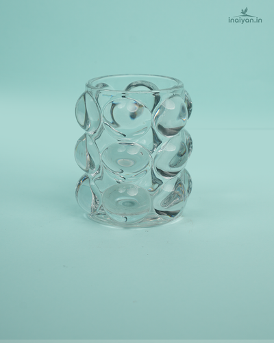 Glass Ganesha Figurine Decorative Ceramic Pot