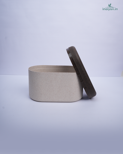 Wheat Straw Eco Square Storage Box - 500ml