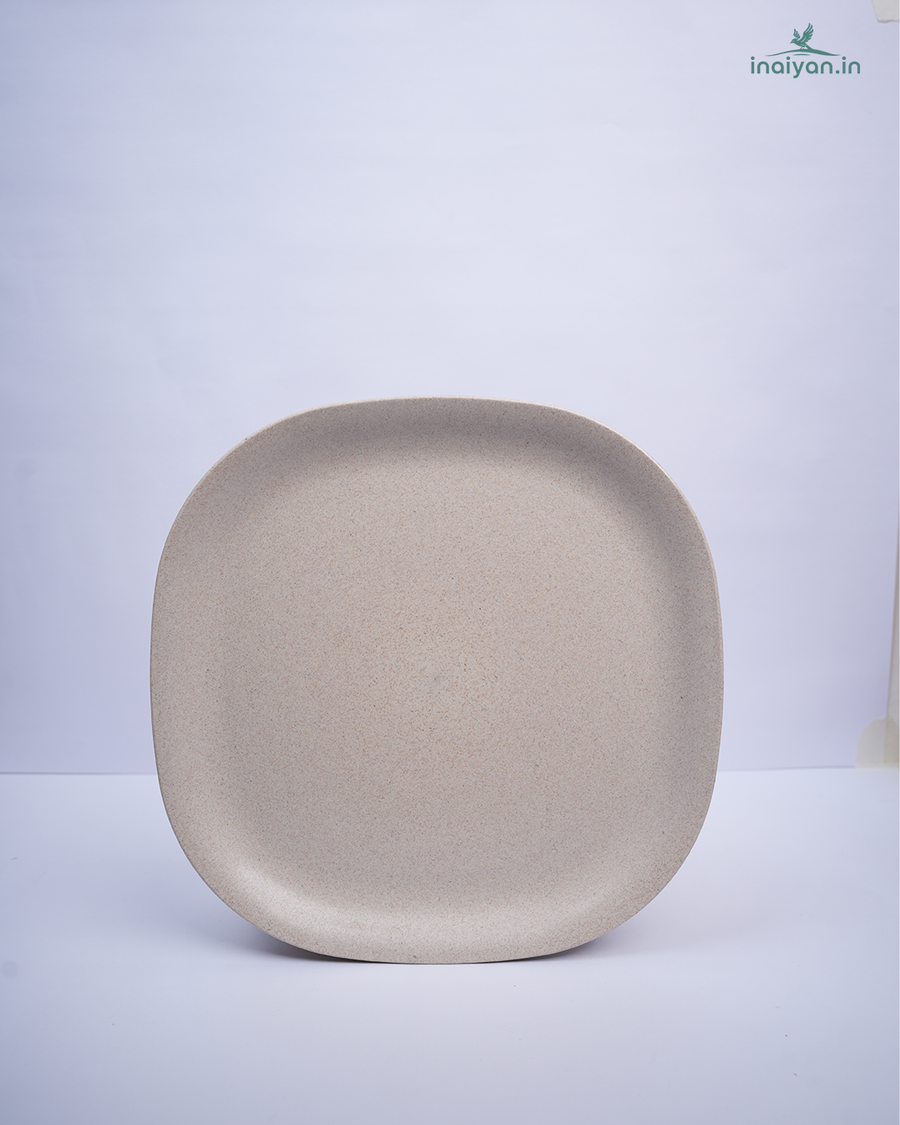 Eco Square Dinner Plate - Dusty Mauve
