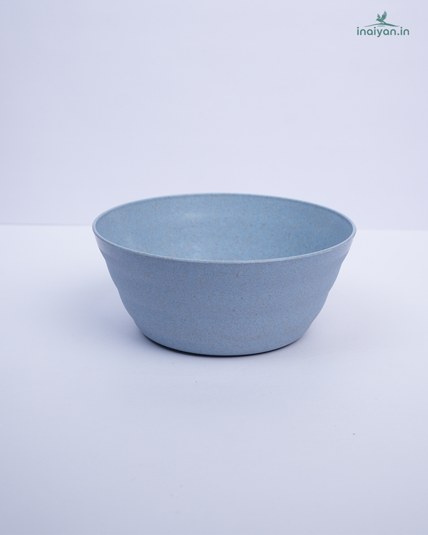 Eco Wheat Straw Curry Bowl Set of 4 - Blue Mix - 175ml Set of 4