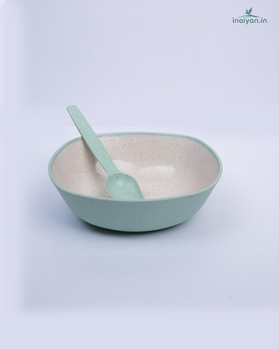 Eco Veg Bowl with Spoon - 600ml Set of 4