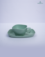 Eco Tea Cup with Saucer 1