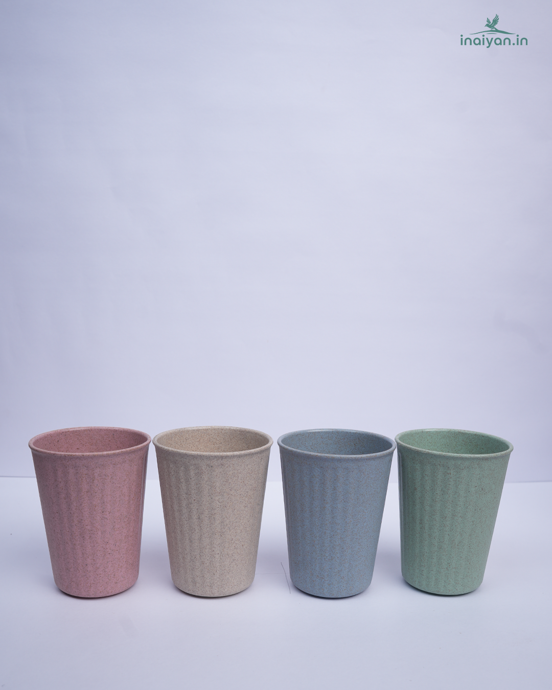 Eco Juice Tumbler Set of 4 - Pastel Mix - 300ml Set of 4