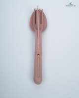 Eco Wheat Straw Cutlery Set 1