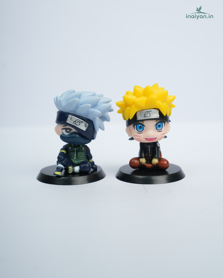 Naruto & Kakashi Chibi Duo Collectible Figurine Set