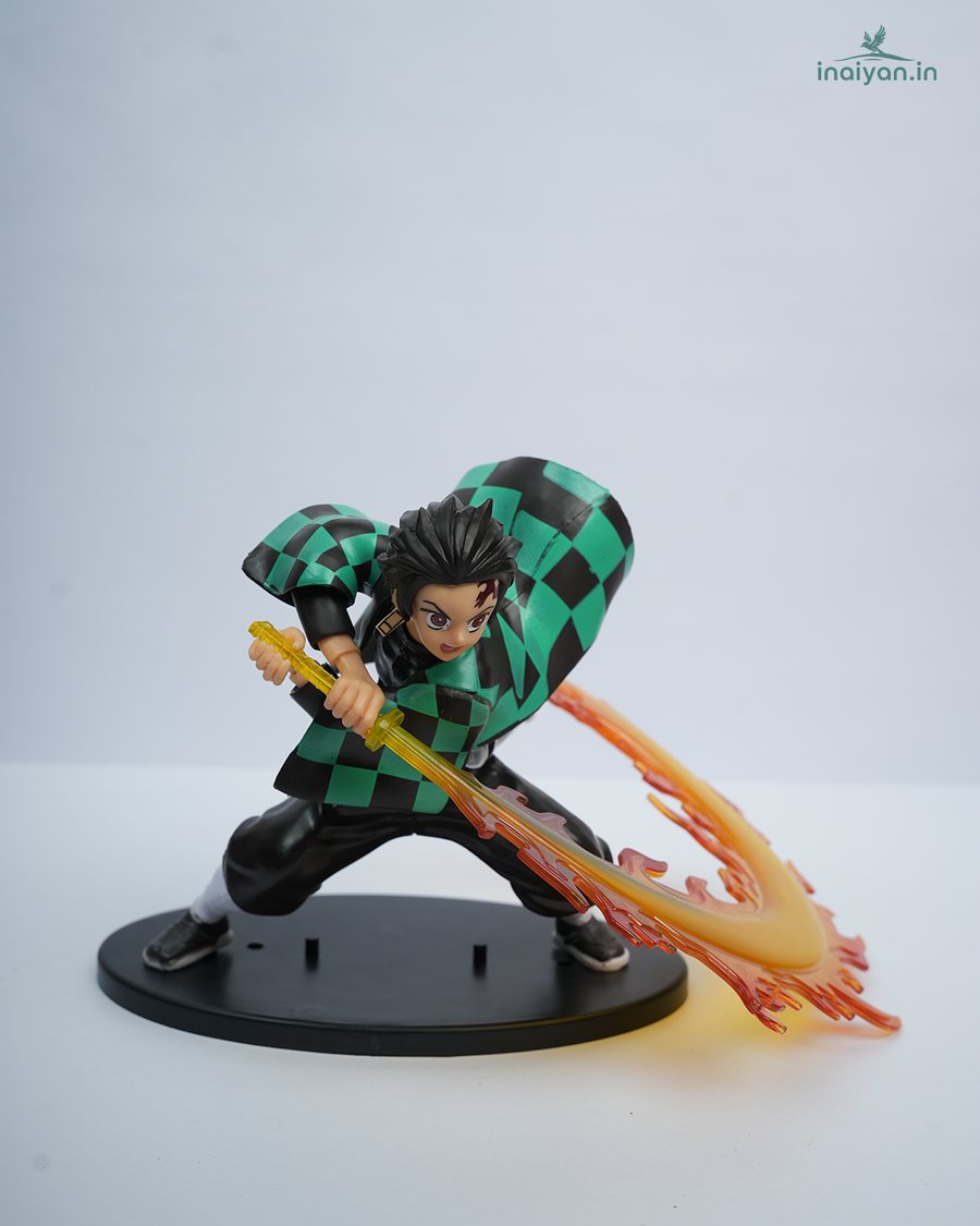 Tanjiro Fire Breathing Dynamic Action Figurine