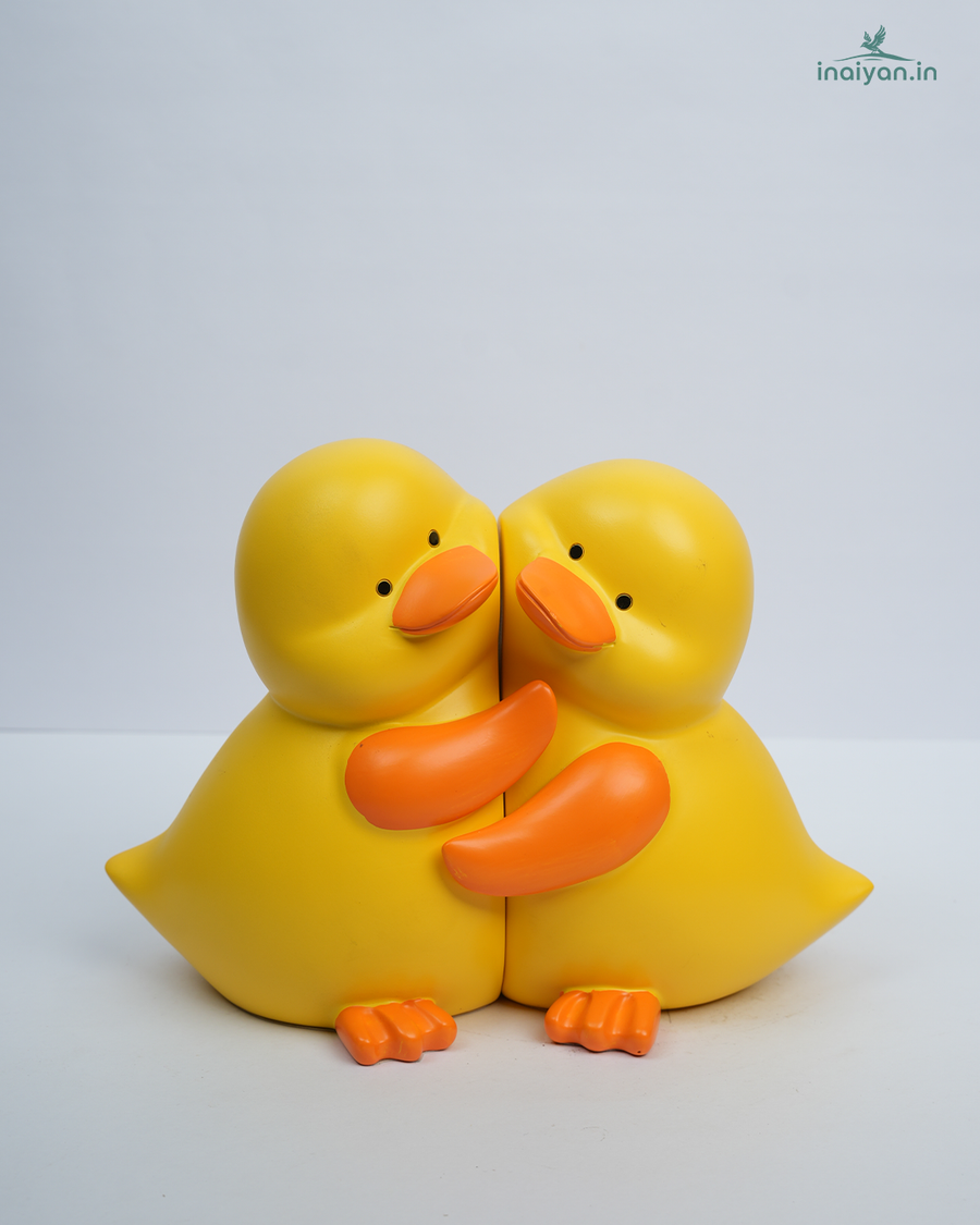 Duck Family Resin Decorative Doll Set