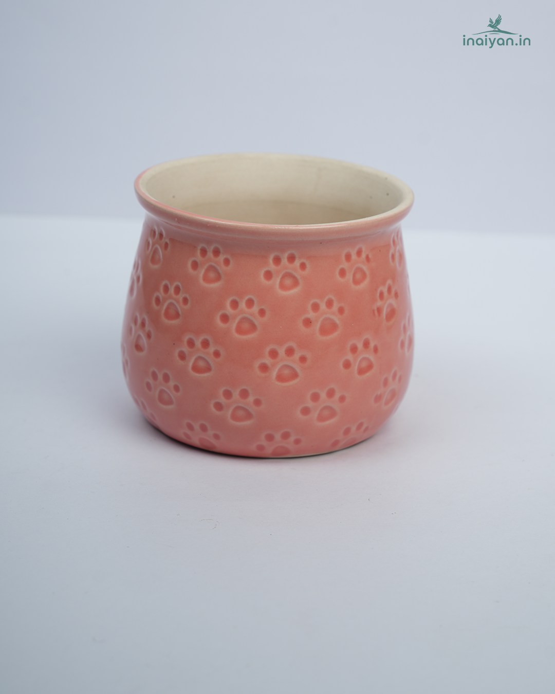 Speckle-Blush Textured Ceramic Pot - 3.5"