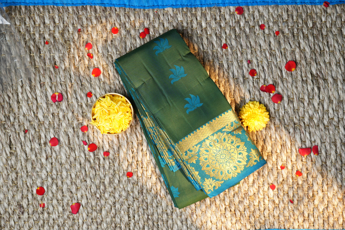 Elampillai Embose Cotton Saree