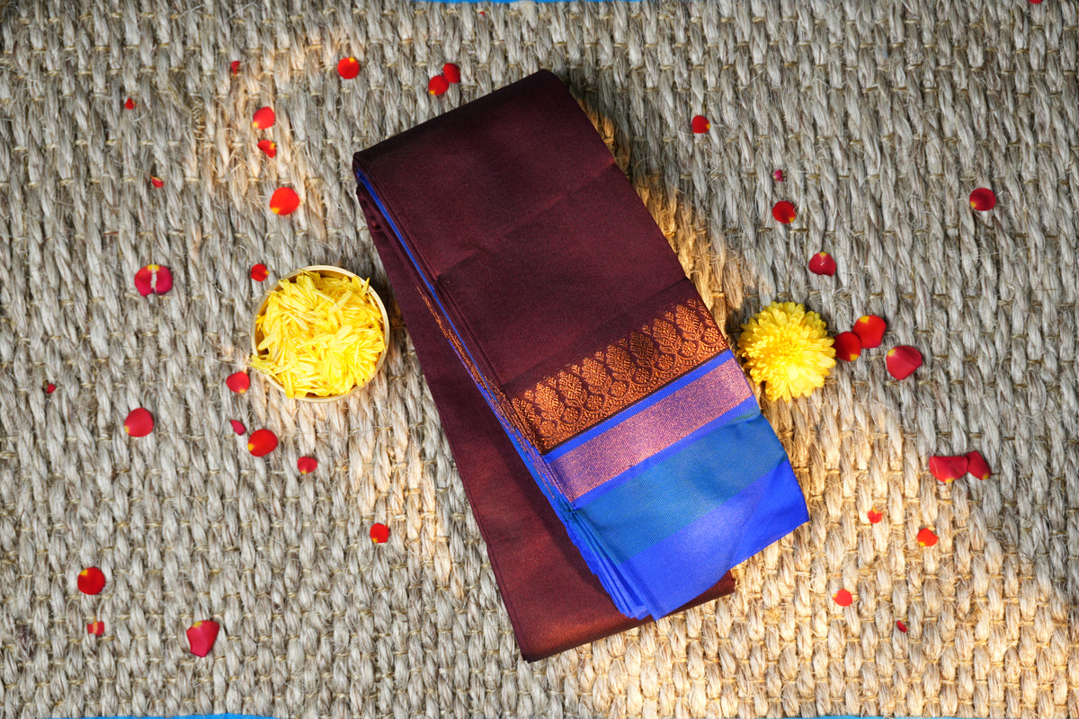 Elampillai Soft silk Korvai Saree