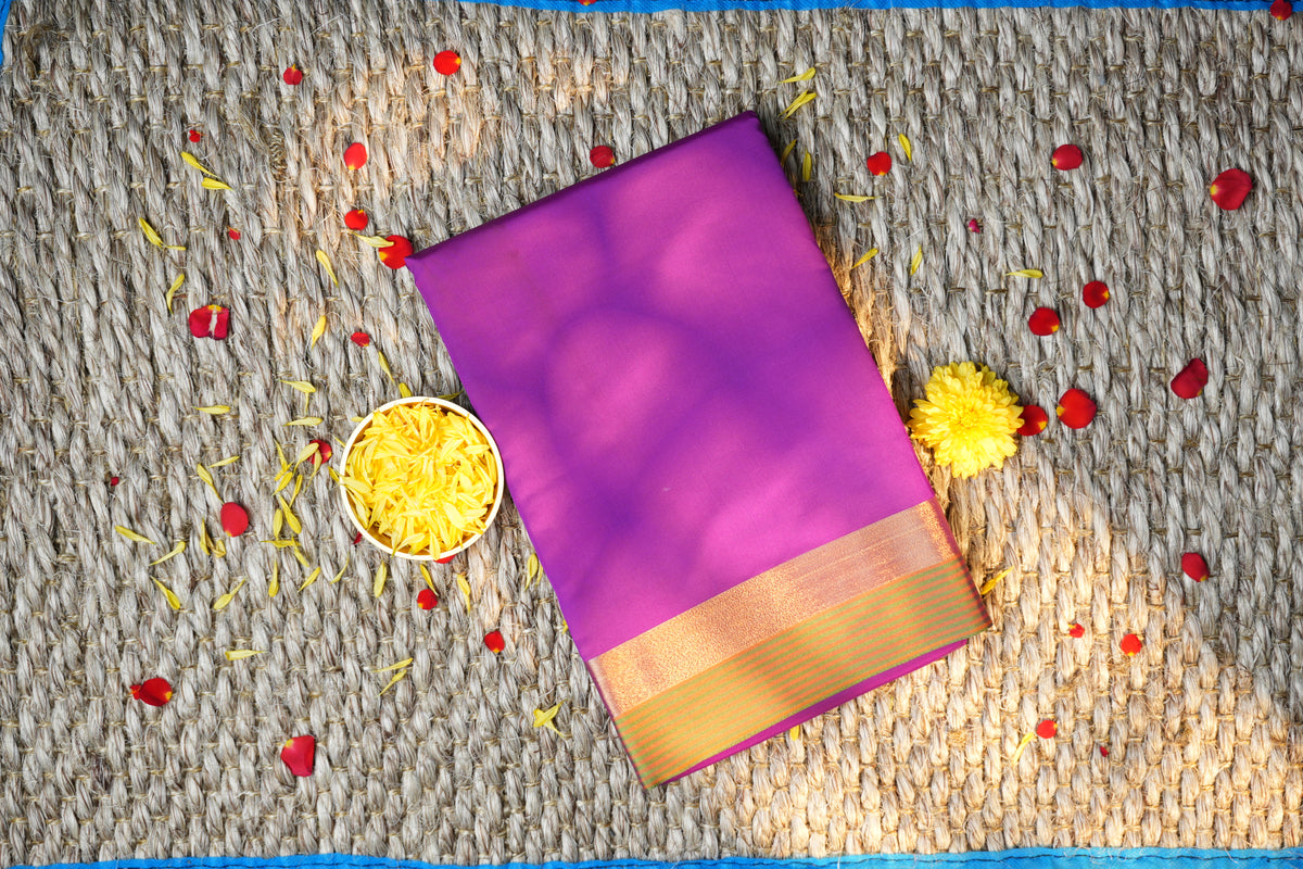 Plain Soft Silk Saree