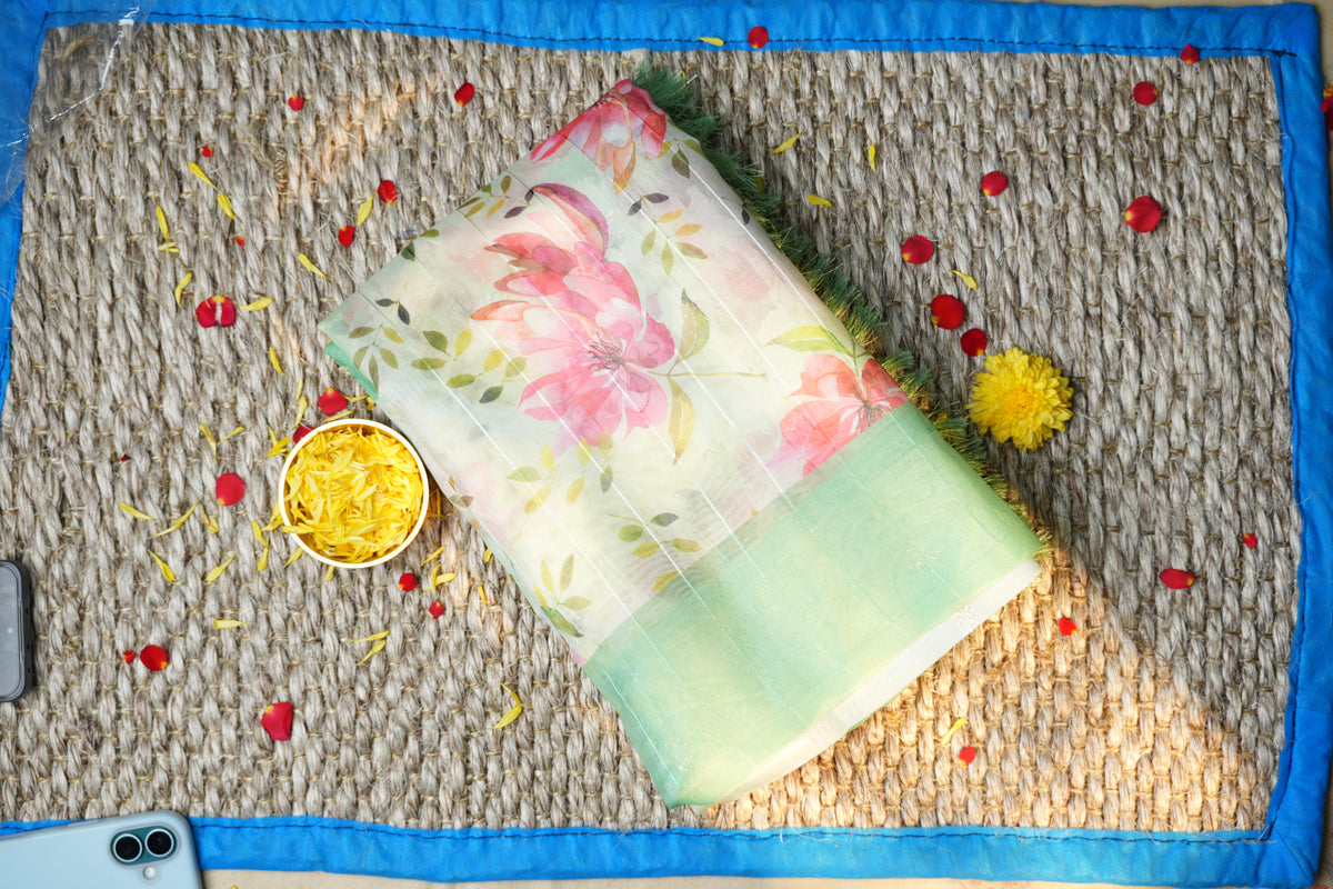 Mill Printed Saree