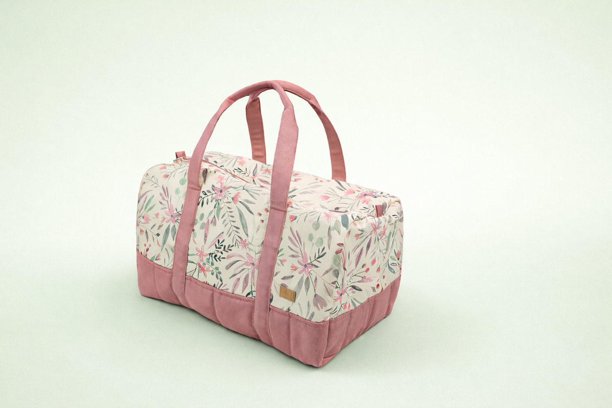 Floral Travel Bag for Women – Lightweight Weekend & Utility Carry Bag