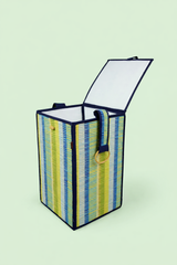 Handcrafted Woven Laundry Basket with Lid - Eco-Friendly Hamper 6