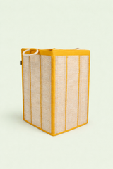 Handcrafted Woven Laundry Basket with Lid - Eco-Friendly Hamper 8